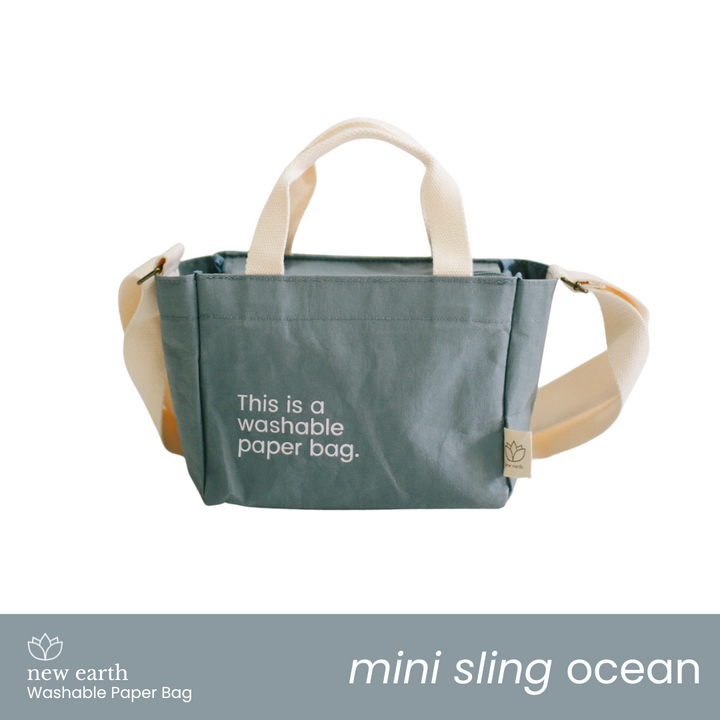 NEW LIMITED EDITION! MINI SLING Washable Paper Bag
