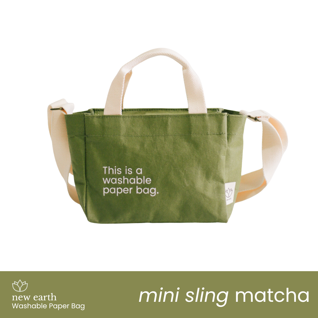 NEW LIMITED EDITION! MINI SLING Washable Paper Bag