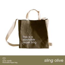 Load image into Gallery viewer, SLING New Earth Washable Paper Bag
