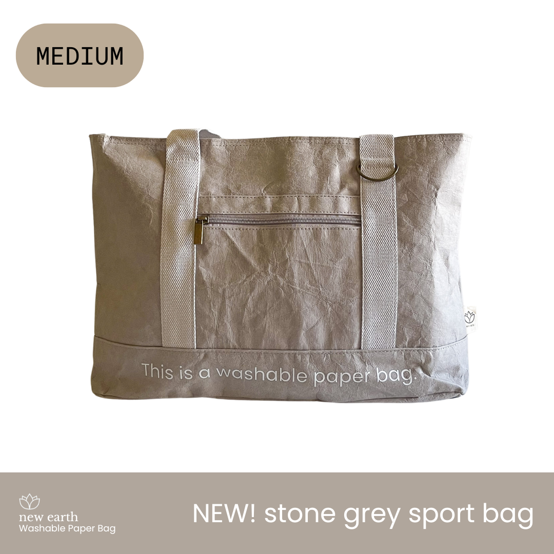 NEW! MEDIUM SPORT Washable Paper Bag