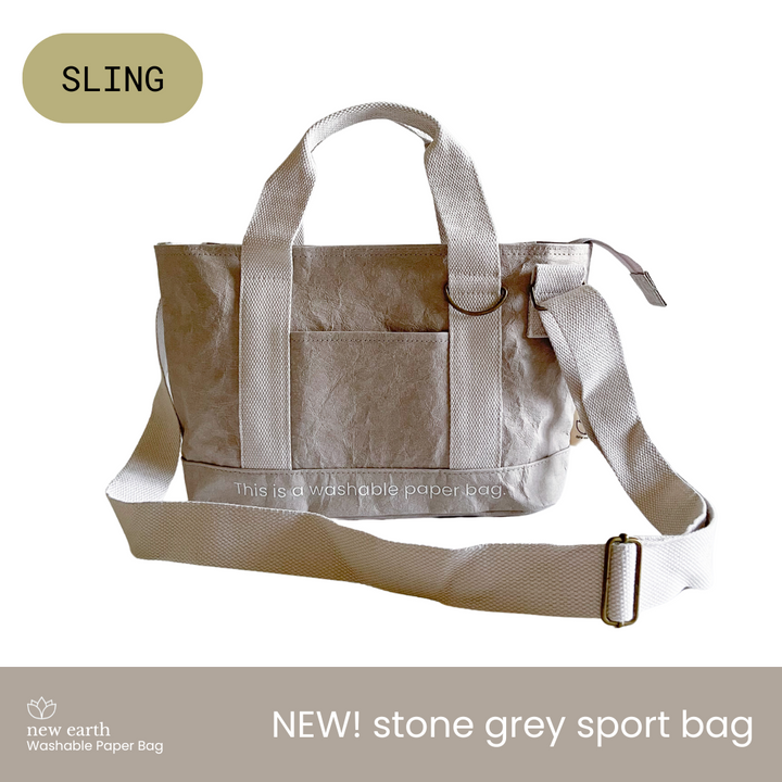 NEW! SLING SPORT Washable Paper Bag