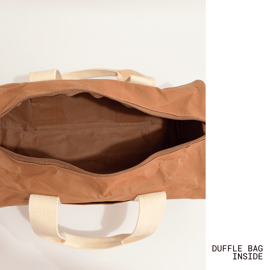 NEW! DUFFLE DAD Washable Paper Bag