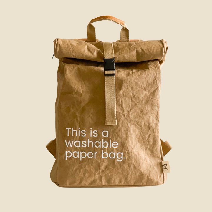 BACKPACK Washable Paper Bag