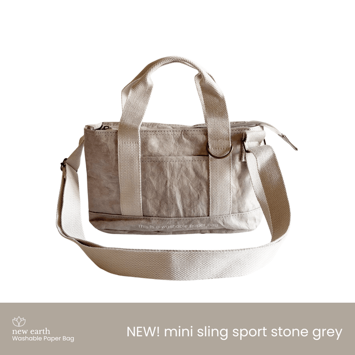 MINI SLING SPORT Washable Paper Bag