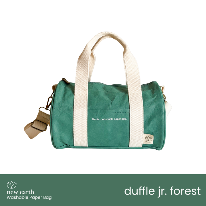 NEW! DUFFLE JR. Washable Paper Bag