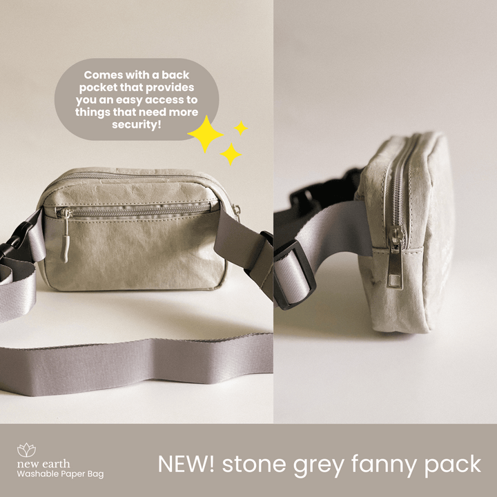 MINI FANNY PACK Washable Paper Bag