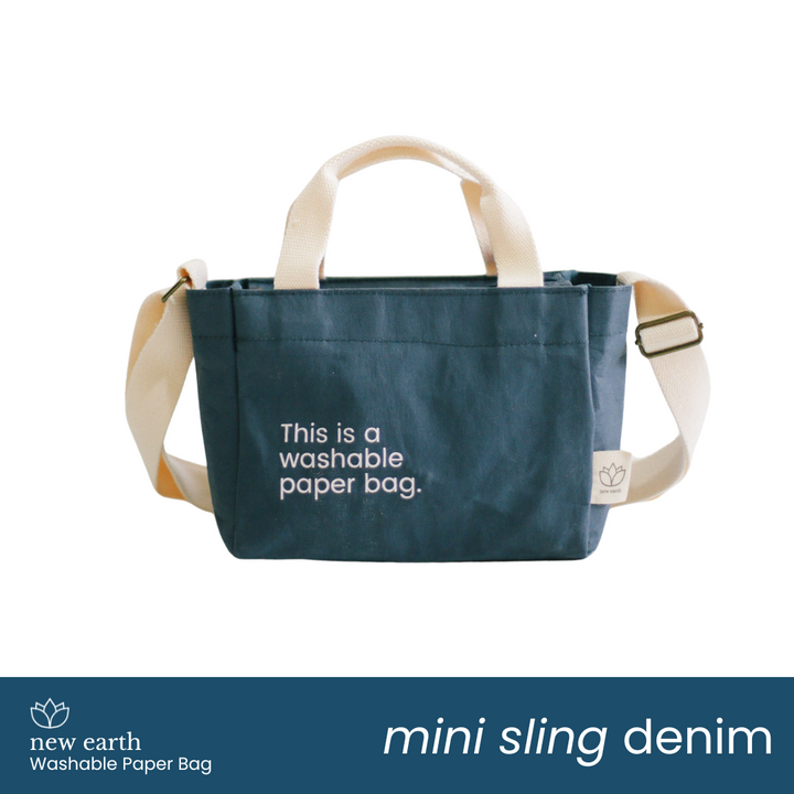 NEW LIMITED EDITION! MINI SLING Washable Paper Bag