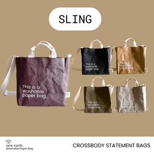 SLING New Earth Washable Paper Bag