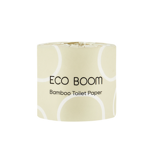 ECO BOOM Biodegradable Bamboo Toilet Paper Roll