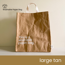 Load image into Gallery viewer, New Earth Washable Paper Bag
