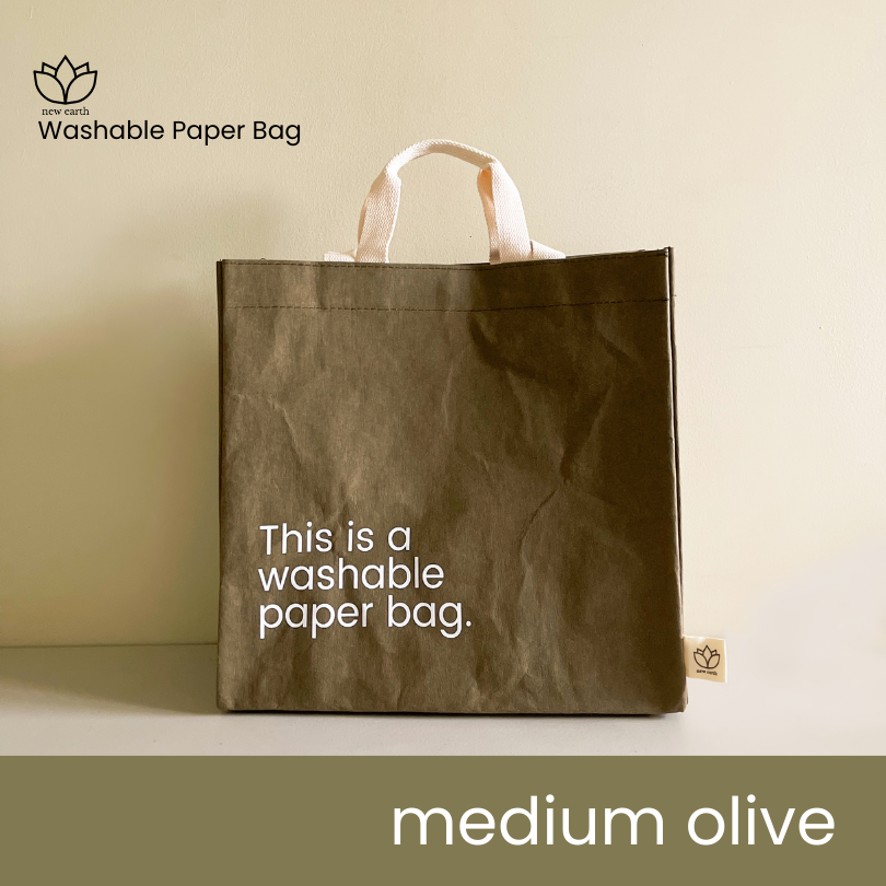 New Earth Washable Paper Bag