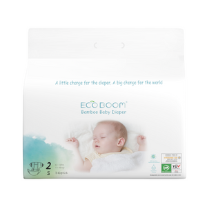 ECO BOOM PREMIUM Biodegradable Bamboo Tape Trial Pack Diapers