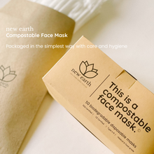 Load image into Gallery viewer, NEW! PACK OF 10 New Earth Compostable Face Masks
