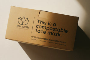NEW! New Earth Compostable Face Masks