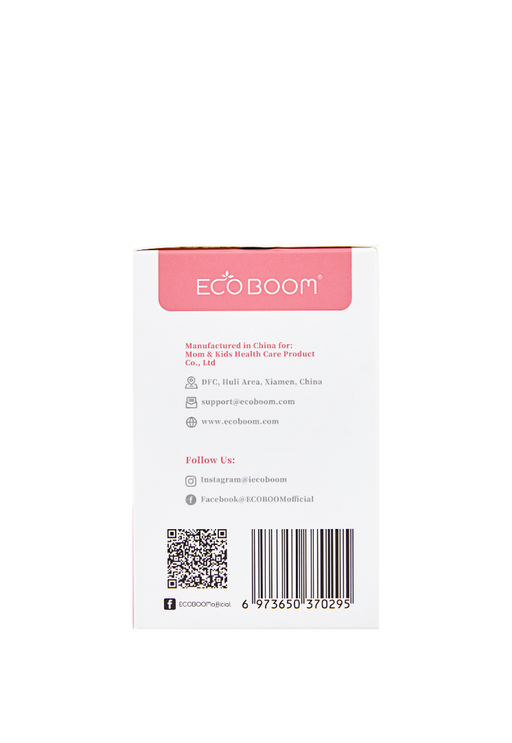 ECO BOOM DAY PADS Feminine Biodegradable Bamboo Sanitary Pads